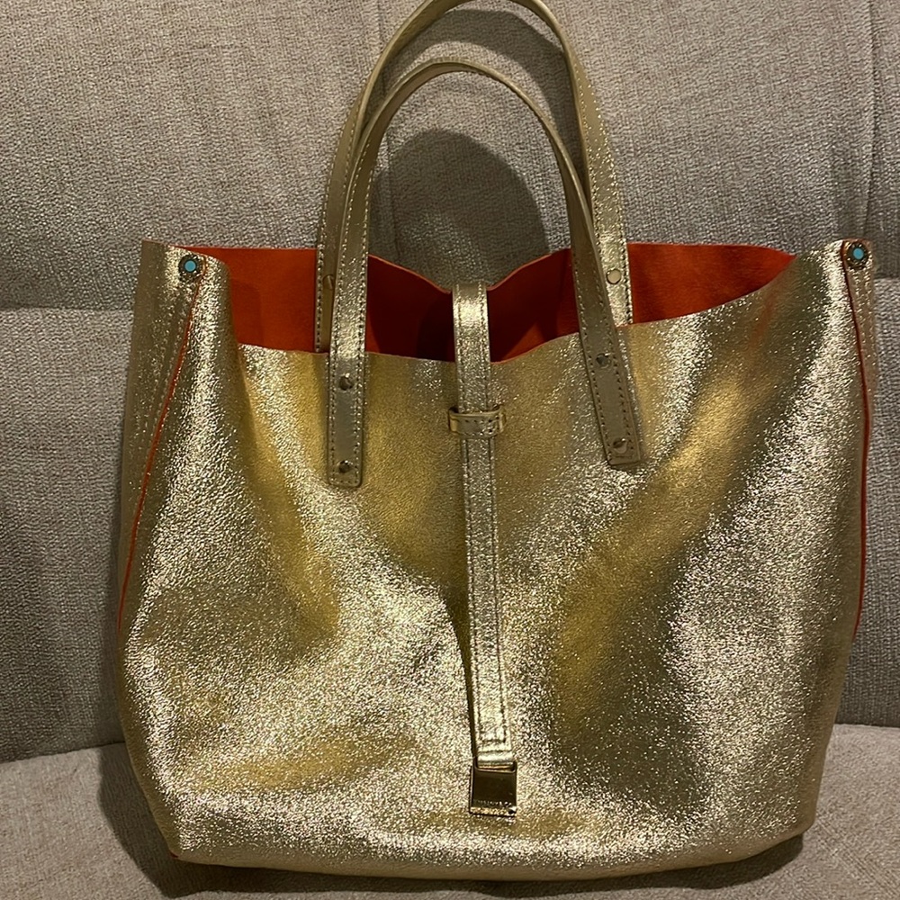 Tiffany & Co Small Gold Handbag